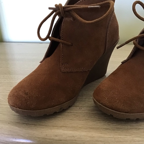 Rust Wedge Bootie - Picture 6 of 7